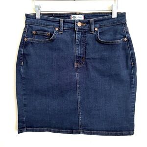 Dickies Straight Denim Stretch Activewear Adventure Streetwear Skirt Sz 10